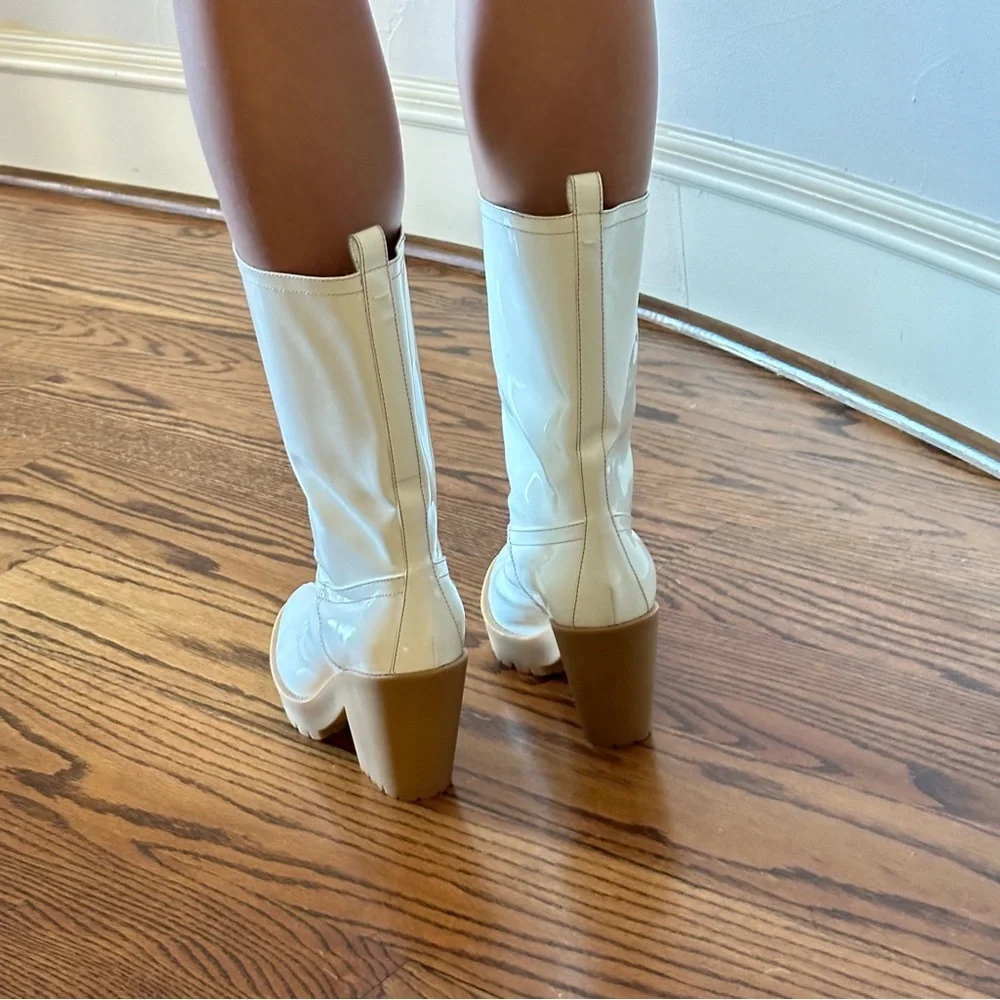 MAISON MARGIELA Patent Leather Boots🌸